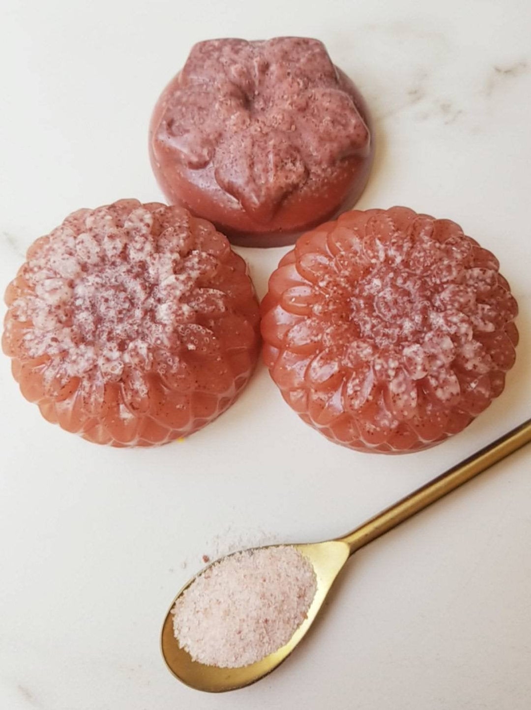 HIMALAYAN Pink Salt Lavender Scrub Soap - Etsy