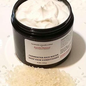 Organic Fermented Rice water Deep Hair Conditioner image 1