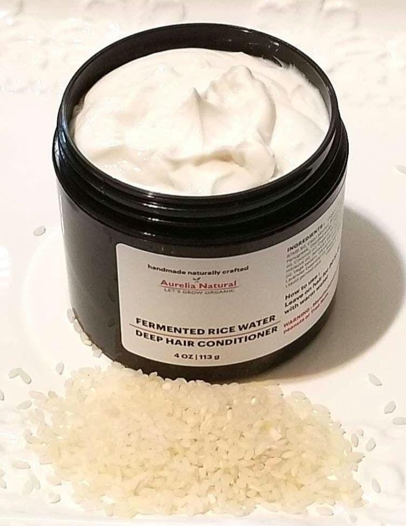 Organic Fermented Rice water Deep Hair Conditioner image 1
