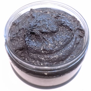 Organic Activated Charcoal Tea Tree, Orange  Sugar Scrub | Cleansing Oily combination skin