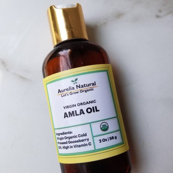 Organic Amla Hair Oil | Ayurvedic Hair oil | Ayurvedic Natural Body Hair | Hair Growth Oil High Vitamin C Gooseberry oil.