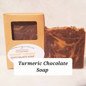 Turmeric Chocolate Soap