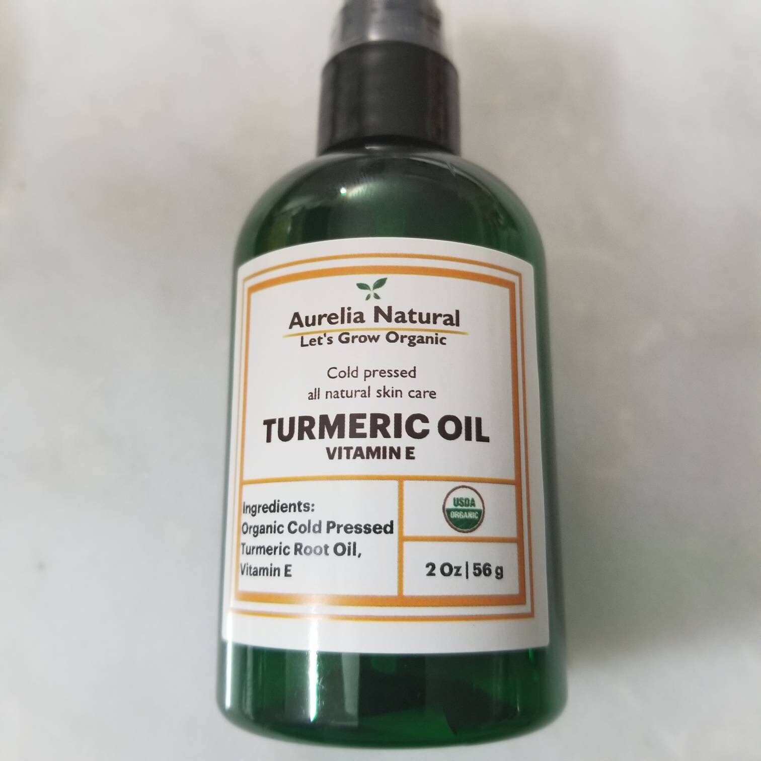 GOLDEN TURMERIC ROOT Öl für Gesicht und Körper Natürliche ...