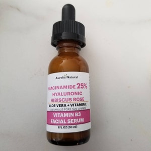 NIACINAMIDE HIBISCUS FACIAL Serum | Undereye Face | Sensitive Skin