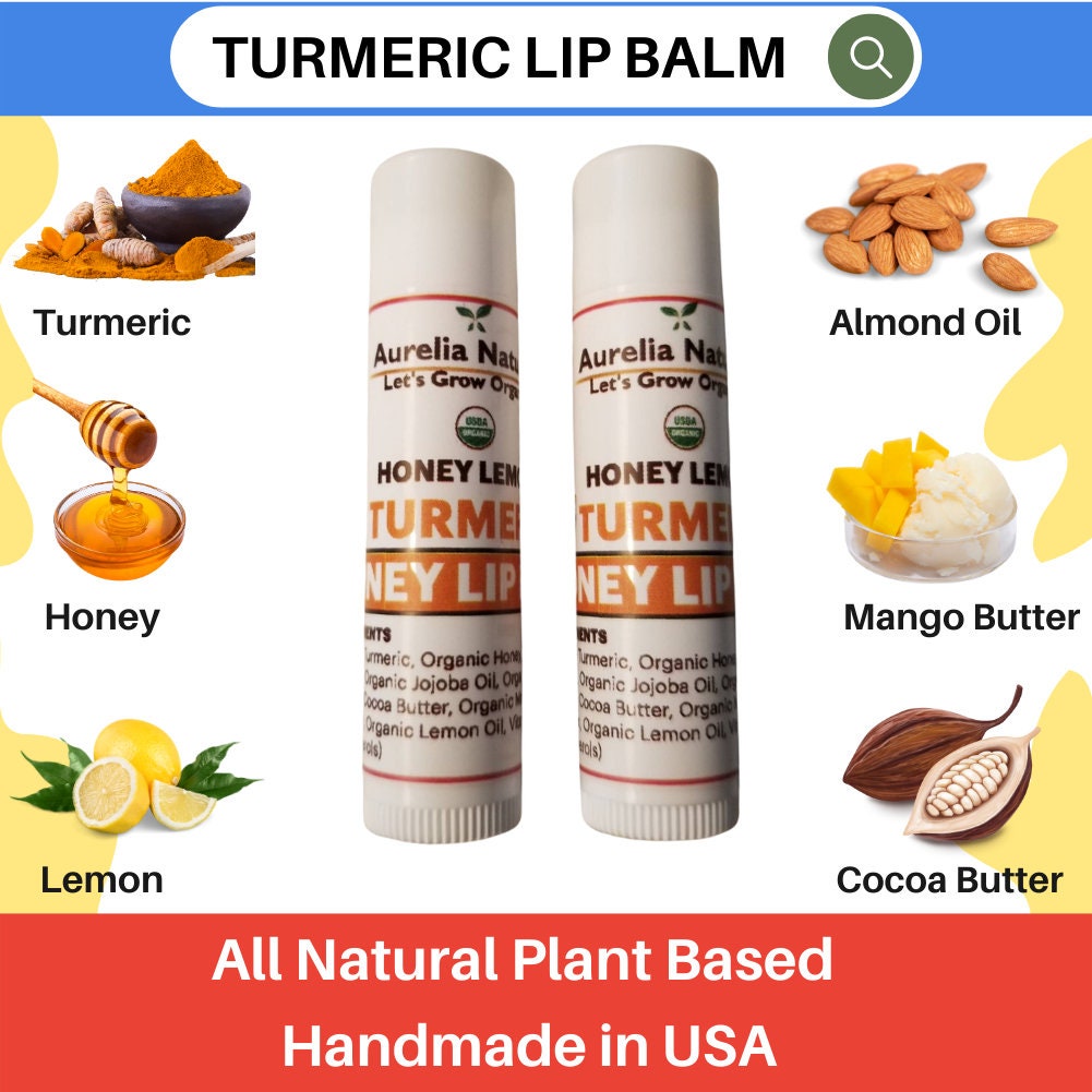 Turmeric lip deals balm