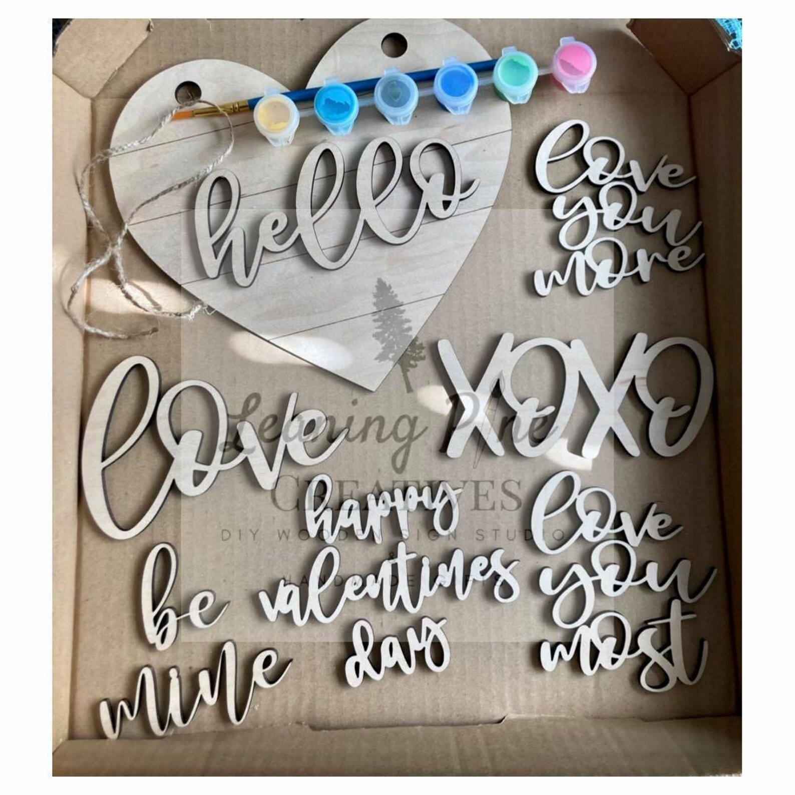 Digital Glowforge Cut File Valentines Day Glowforge File SVG | Etsy