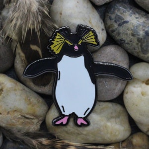 Rockhopper Penguin Enamel Pin