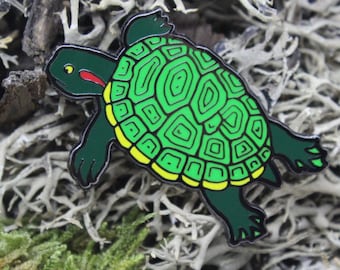 Red-eared Slider Enamel Pin