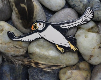 Puffin Enamel Pin