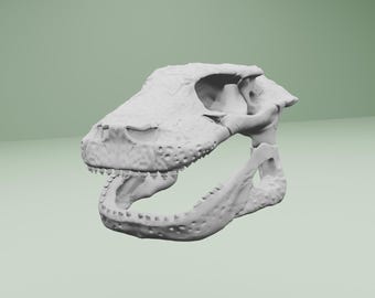 Simosuchus clarki STL | Prehistoric Crocodyliform 3D Model | Dinosaur Fossil Replica | 3D Printing File | Paleo Sculpture | Digital Download