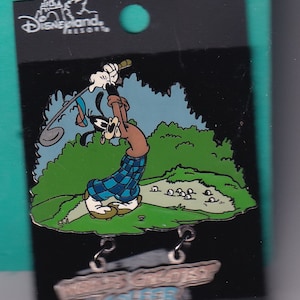 2001 Goofy Worlds Grootste Golfer Disneyland Golfer LE Pin op kaart