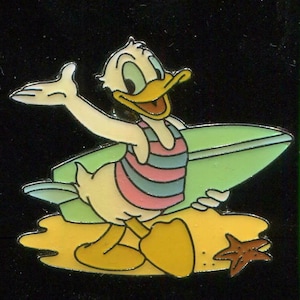 Vintage Donald Duck   Surfing   Propin