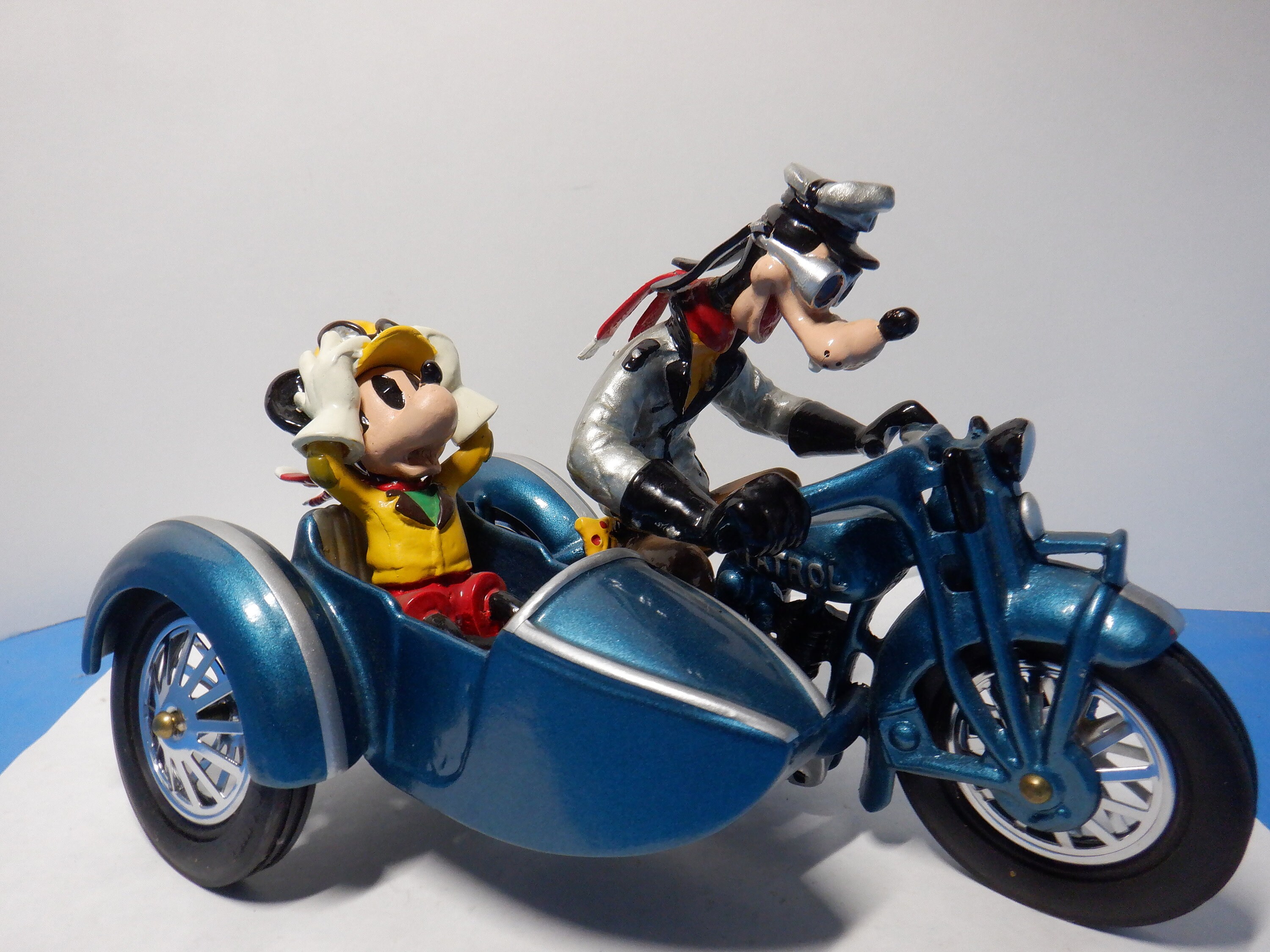 Vintage Disney Pride Lines Goofy and Mickey on a Motorcycle Made 
