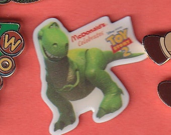 Vintage Rex Toy Story 2 McDonald's  Disney rare promotion Pin