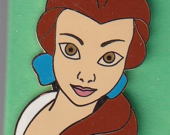 2002 Belle from Beauty and the Beast Cast Member Lanyard pin Never sold to the public