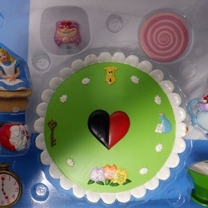 Vintage Disney Alice in Wonderland miniature tea set
