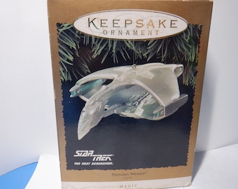 1995 Star Trek The Next Generation Romulan Warbird Ornament