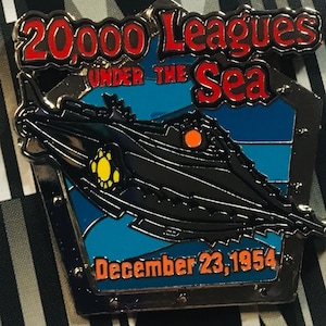 Vintage 20,000 Leagues under the Sea Pin