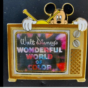 2002 Mickey Mouse Wonderful World Of Color Magische muzikale momenten Disney Pin op kaart
