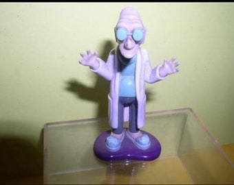 Futurama Die Cast Metal Professorf Farnsworth    3 inches Figurine