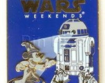Star Wars Weekend 2001 - Logo Sorcerer Mickey & R2-D2