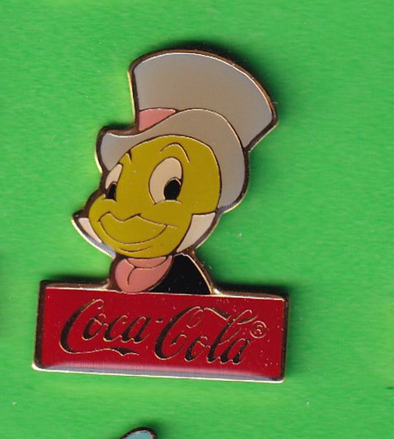 Jiminy Cricket Coca-cola 15th Anniversary Authentic Disney