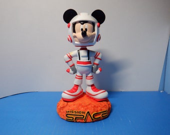 Vintage  Disney Mickey Spaceman Bobble head