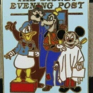 Vintage Song of the South  Splash Mountain Mickey Mouse Donald Duck  Goofy Brer Bear Disney Pin