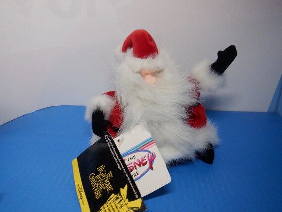 Vintage Disney Nightmare Before Christmas Santa Claws Bean Bag