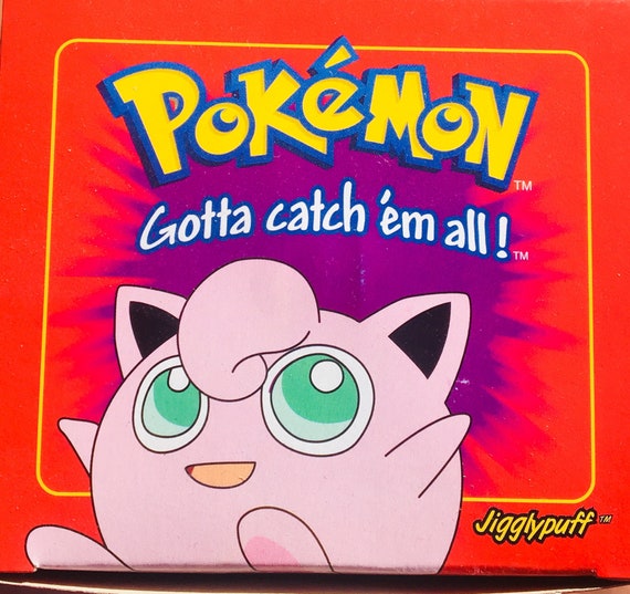 Vintage Jigglypuff 23K GoldPlated Trading Card Etsy