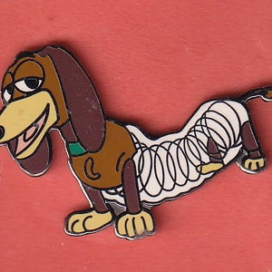 Vintage Toy Story Slinky Spring Hund Disney Anstecknadel
