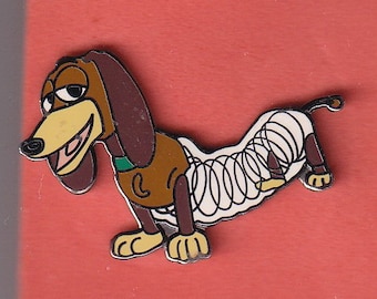 Vintage Toy Story  Slinky Spring Dog Disney pin