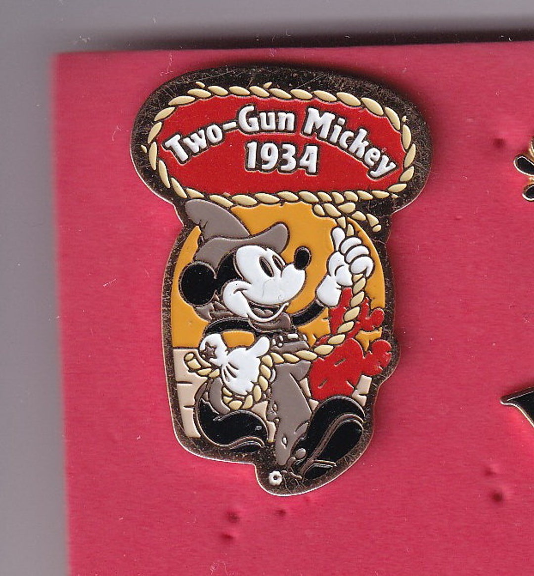 u*1様 ヴィンテージTwo Gun Mickey ミッキーマウス ロンリー コ Vintage Twogun Mickey Mouse 1934 Cowboy Western Japan Disney