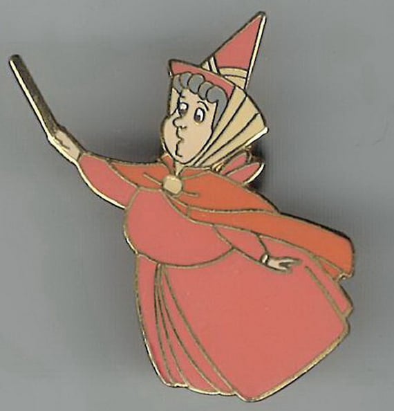 眠れる森の美女のヴィンテージフローラ妖精全身ディズニーピン - Etsy 日本