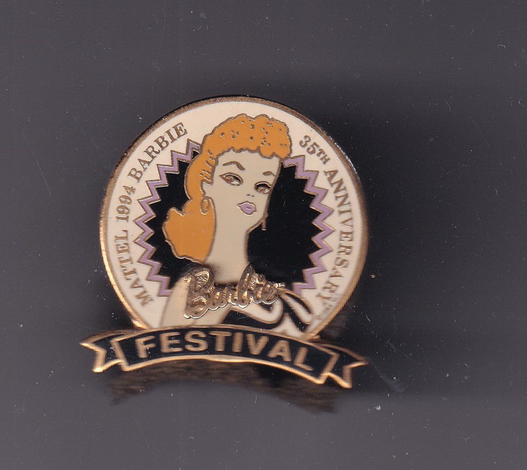 Vintage Barbie 35th Anniversary Pin 1994