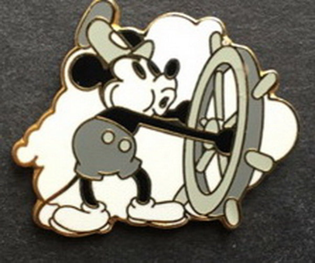 Mickey Mouse as Steamboat Willie 3451 2001 Flex Disney Pin – - Etsy