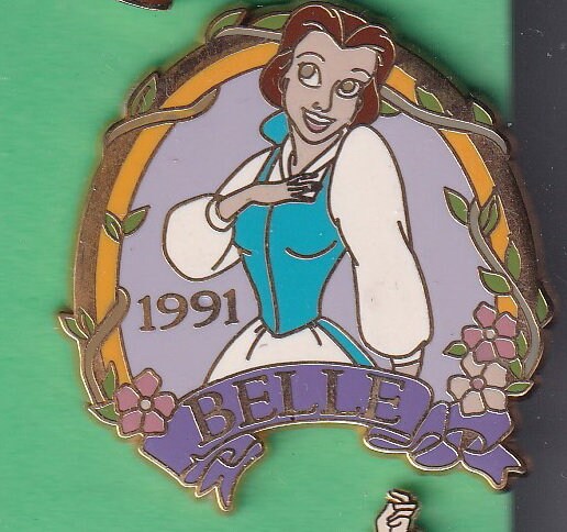2001 Beauty and the Beast 100 Years of Dreams Belle 1991 Disney Pin - Etsy