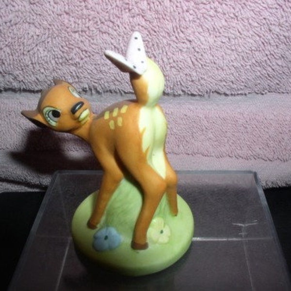 Bambi Porcelain Bisque Miniature Disney Figurine