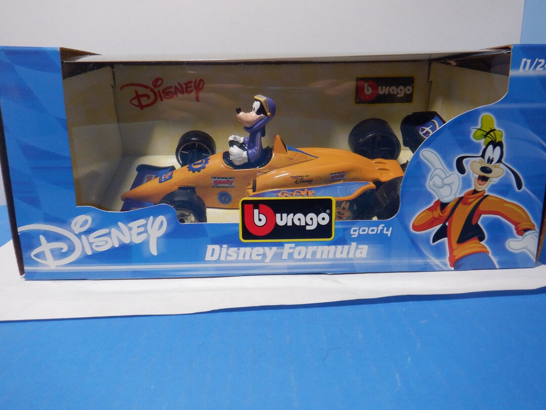Vintage Goofy in a Formula Race Car Made in Italy - Etsy