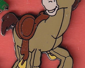 1999 Bullseye Pixar Toy Story 2 Disney Pin nunca vendido al público