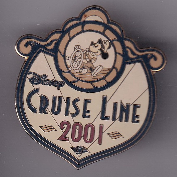 Vintage Steamboat Willie Disney Cruise Ling dated 2000 Pin.