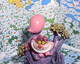 Cheshire Cat Disney Alice In Wonderland \miniature Figurine original box