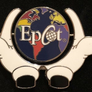 Vintage EPCOT 2000 Mickey Hands Around the Globe Disney pin