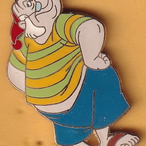 Vintage Mr  Smee full body from Peter Pan Disney Pin