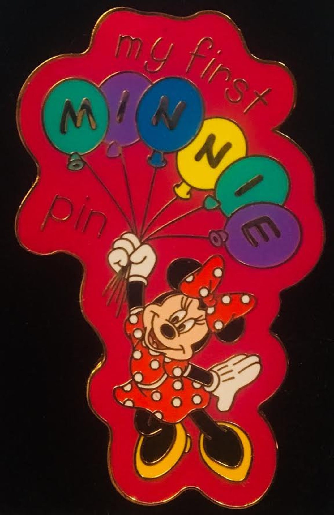 Vintage My First Minnie Pin Etsy