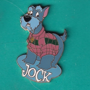 Vintage WDW  Jock dog  from  Lady & the Tramp  Disney pin