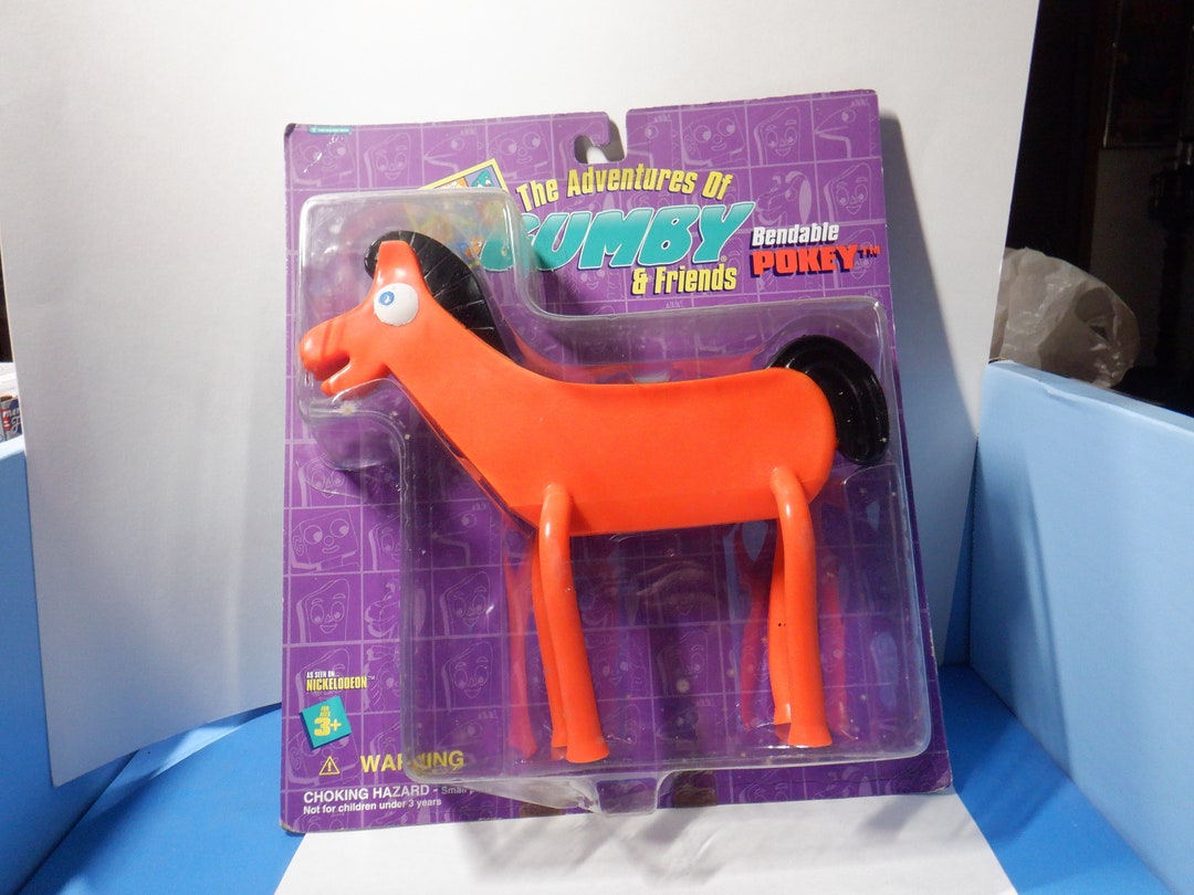 Vintage Pokey Gumbys Horse Friend 1995 Toy Etsy