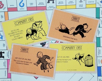 Monopoly Card Etsy Monopoly Card Etsy