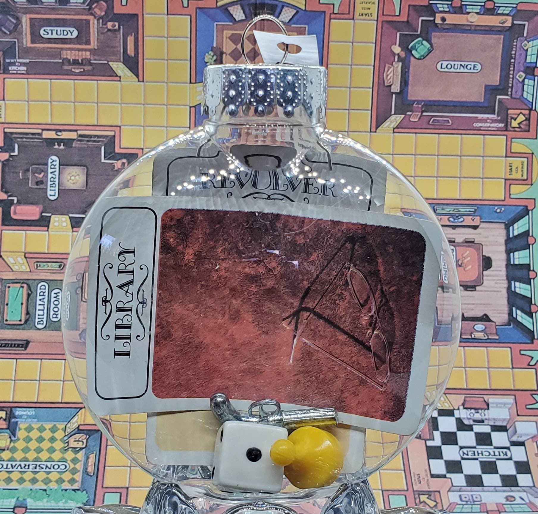 Vintage Clue Cluedo Upcycled Game Piece Ornament (CUSTOMIZABLE) Read Item Description Limited Stock