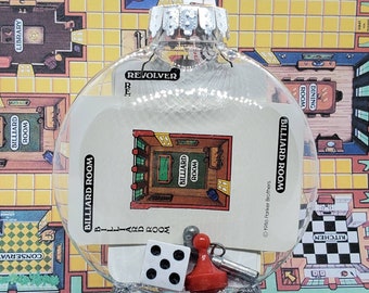 Classic Clue Cluedo Upcycled Game Piece 100mm Disc Ornament (CUSTOMIZABLE) Parker Brothers Read Item Description